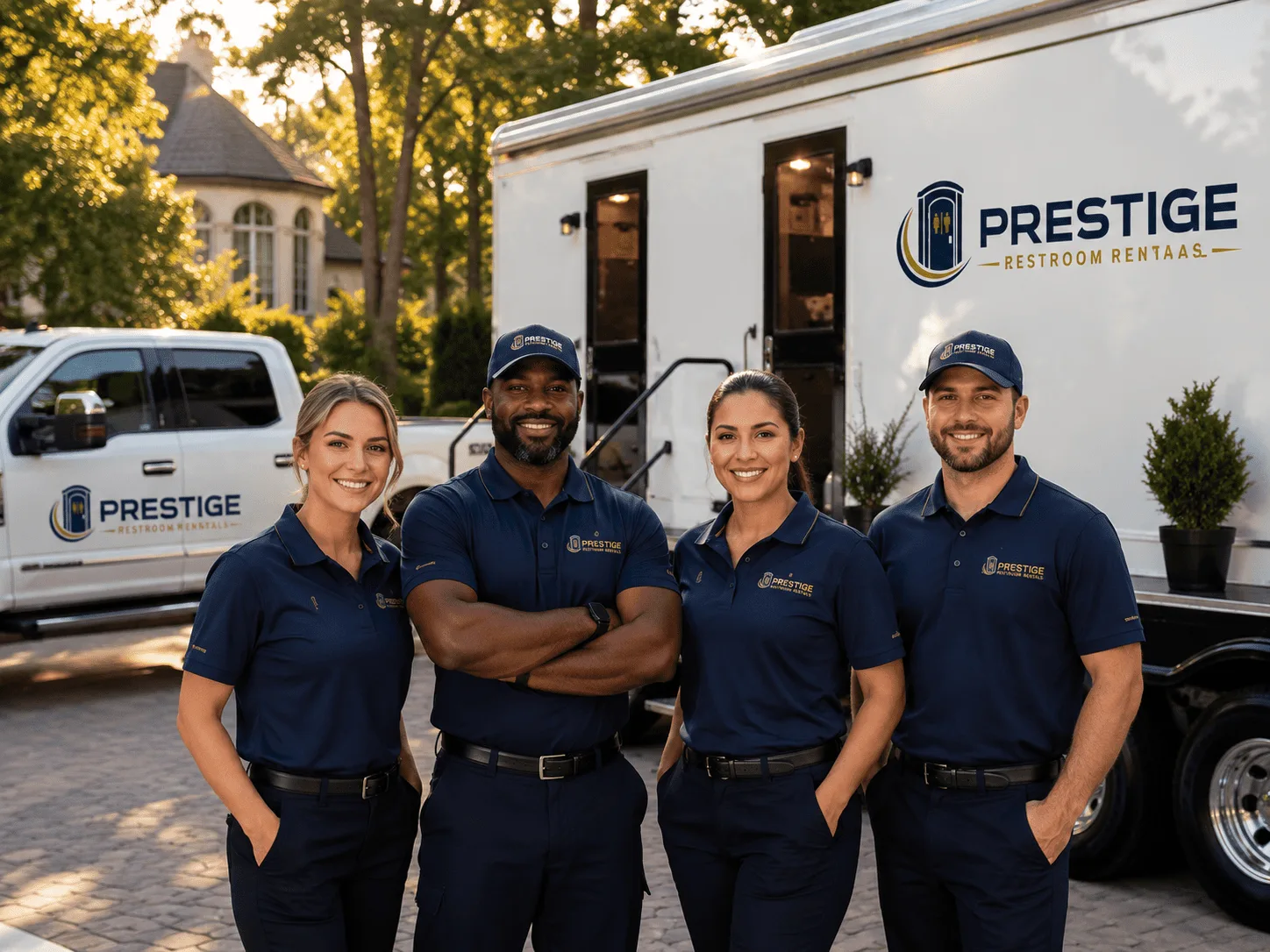 Trusted Luxury Portable Restrooms company in Spray, OR